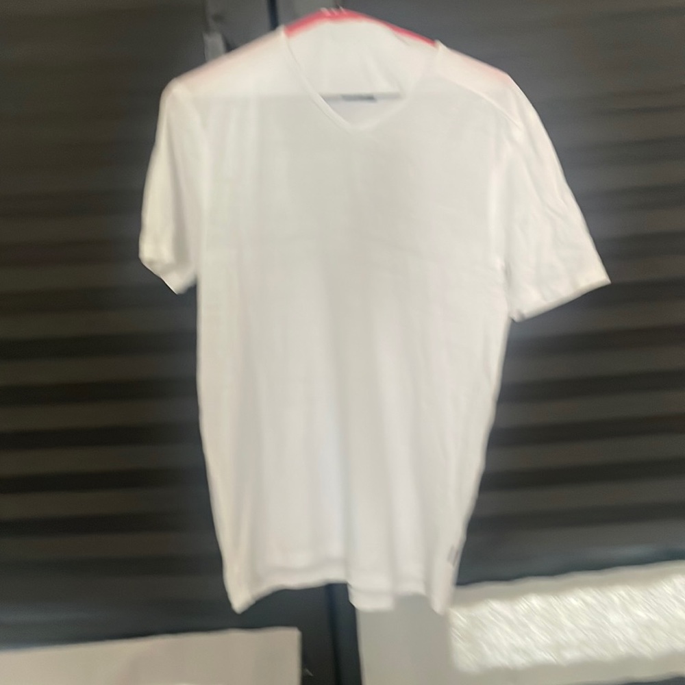 Boss short sleeved shirt, white, size medium
